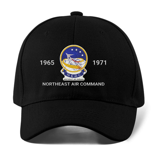 Us Air Force Cap, Customized Northeast Air Command Embroidered Cap, Embroidered Dad Hat
