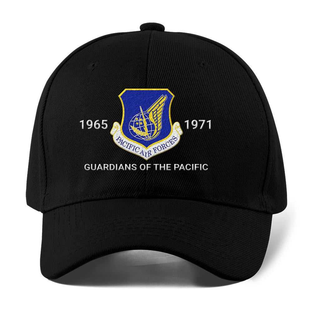 Us Air Force Cap, Customized Pacific Air Forces Pacaf Embroidered Cap, Embroidered Dad Hat