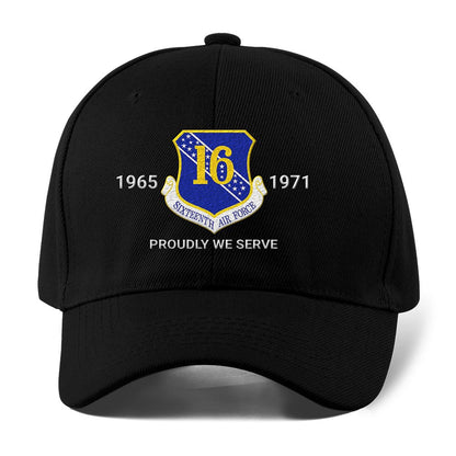 Us Air Force Cap, Customized Sixteenth Air Force Air Forces Cyber Embroidered Cap, Embroidered Dad Hat