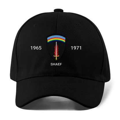 Us Air Force Cap, Customized Supreme Headquarters, Allied Expeditionary Force Shaef Embroidered Cap, Embroidered Dad Hat