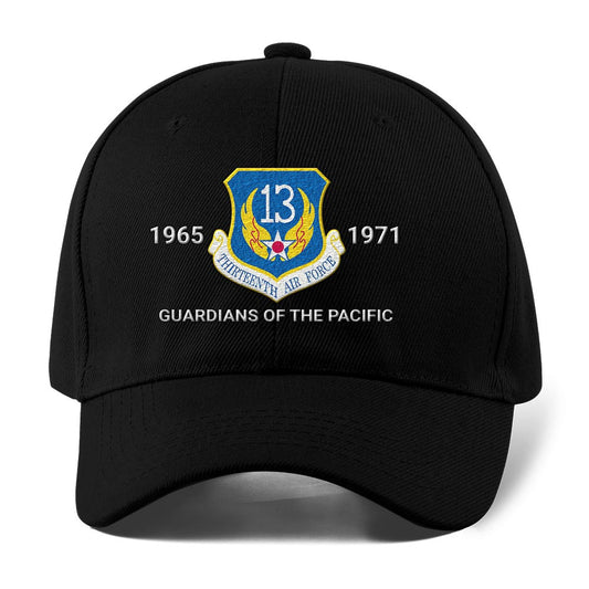 Us Air Force Cap, Customized Thirteenth Air Force Air Forces Pacific Embroidered Cap, Embroidered Dad Hat