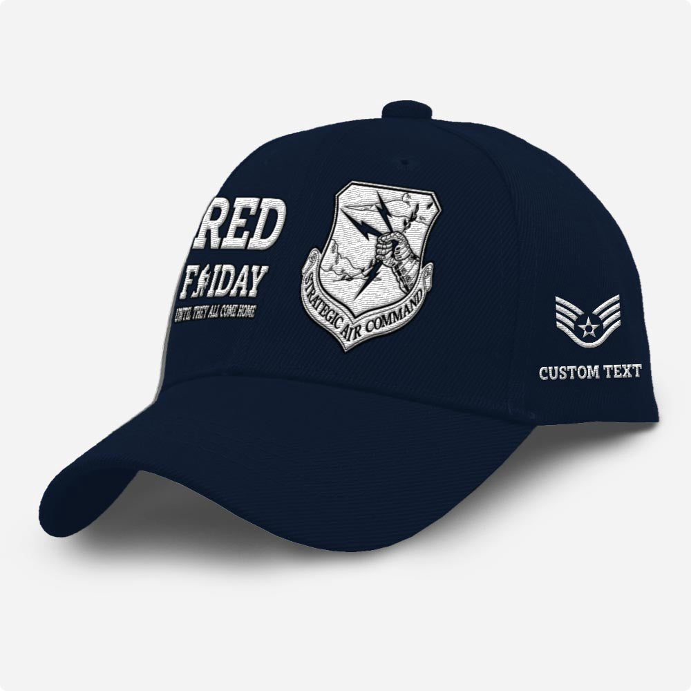 Us Air Force Cap, Customized Us Air Force Strategic Air Command Embroidered Cap, Embroidered Dad Hat