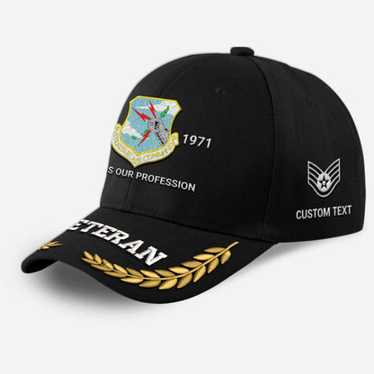 Us Air Force Cap, Customized Us Veteran Air Force Peace Is Our Profession Embroidered Cap, Embroidered Dad Hat