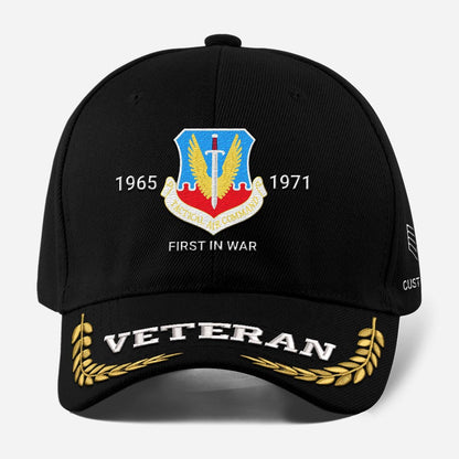 Us Air Force Cap, Customized Us Veteran Air Force Wing Proudly Served Embroidered Cap, Embroidered Dad Hat