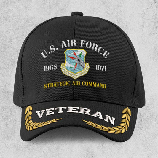 Us Air Force Cap, Customized Usaf Commands Embroidered Cap, Embroidered Dad Hat
