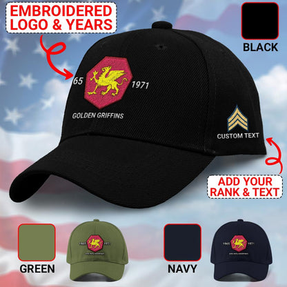 Us Army Veteran Caps, Customized 108Th Training Command Initial Entry Training Embroidered Cap, Embroidered Dad Hat