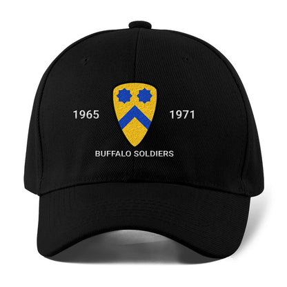 Us Army Veteran Caps, Customized 2Nd Cavalry Division Buffalo Soldiers Embroidered Cap, Embroidered Dad Hat