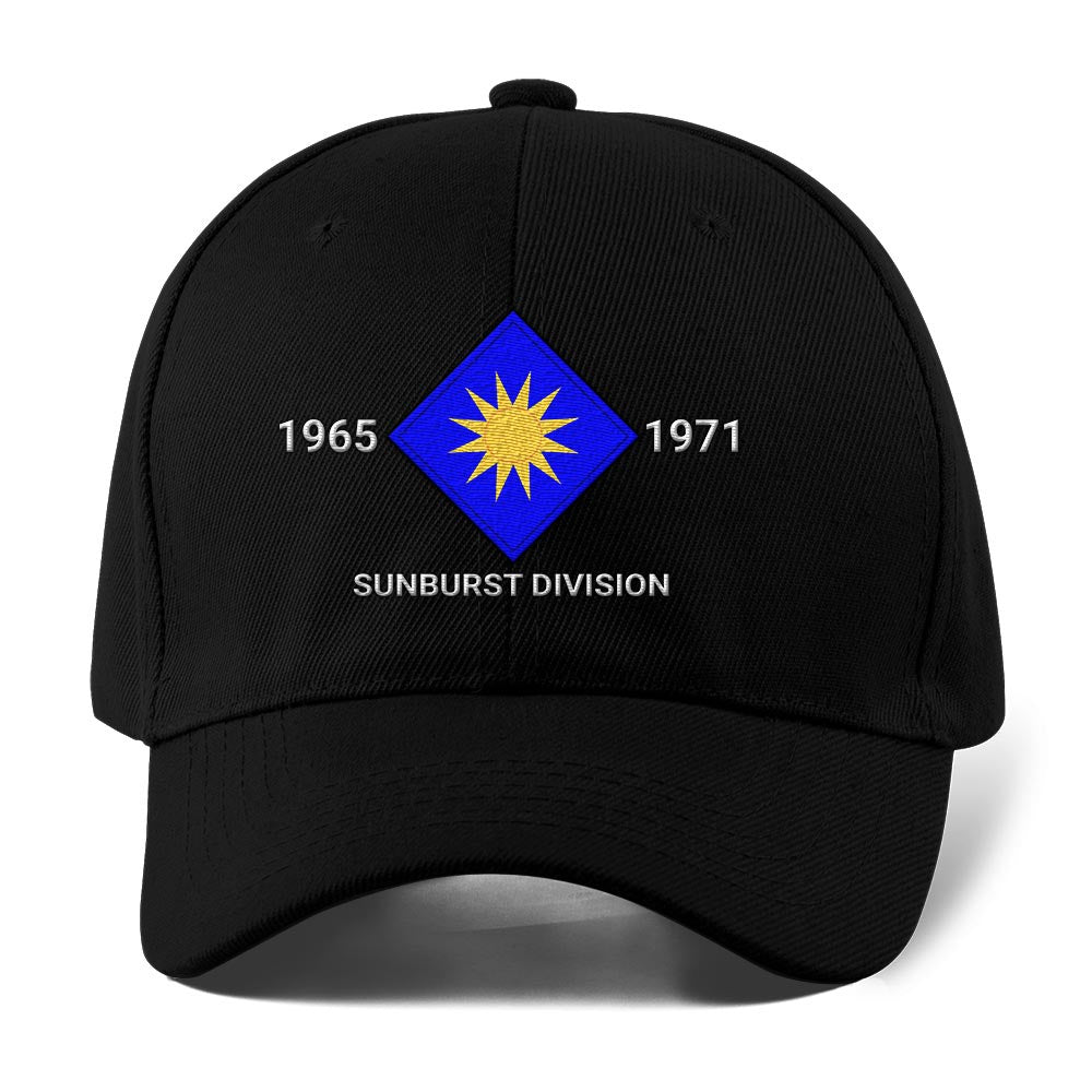 Us Army Veteran Caps, Customized 40Th Infantry Division Sunburst Division Embroidered Cap, Embroidered Dad Hat