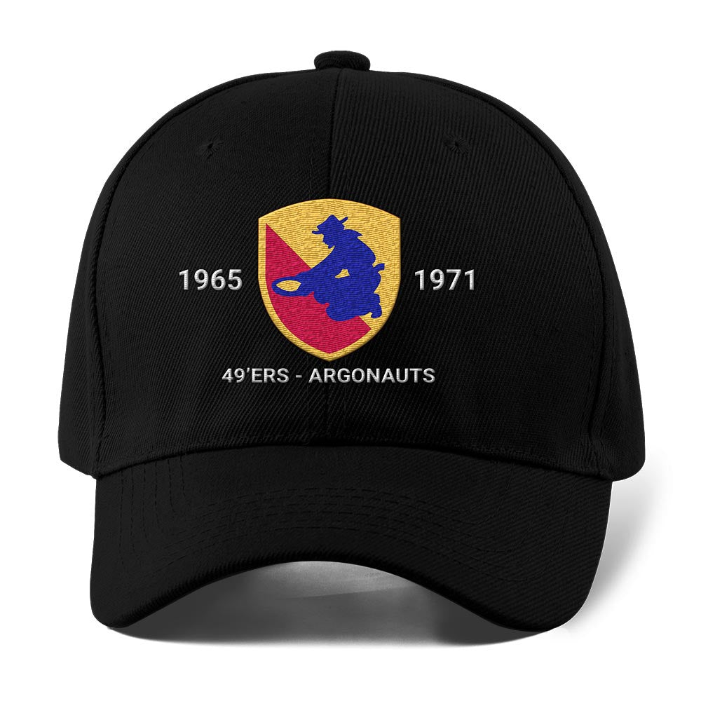 Us Army Veteran Caps, Customized 49Th Infantry Division 49'Ers Embroidered Cap, Embroidered Dad Hat
