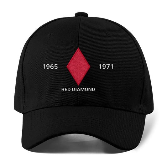 Us Army Veteran Caps, Customized 5Th Infantry Division The Red Diamond Or The Red Devils Embroidered Cap, Embroidered Dad Hat