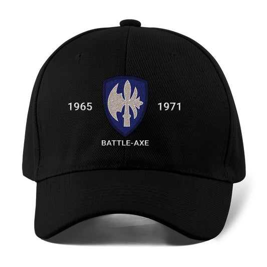 Us Army Veteran Caps, Customized 65Th Infantry Division Battle Embroidered Cap, Embroidered Dad Hat