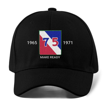 Us Army Veteran Caps, Customized 75Th Innovation Command 75Th Ic Embroidered Cap, Embroidered Dad Hat
