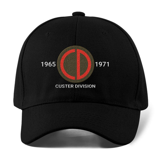 Us Army Veteran Caps, Customized 85Th Infantry Division Custer Division Embroidered Cap, Embroidered Dad Hat