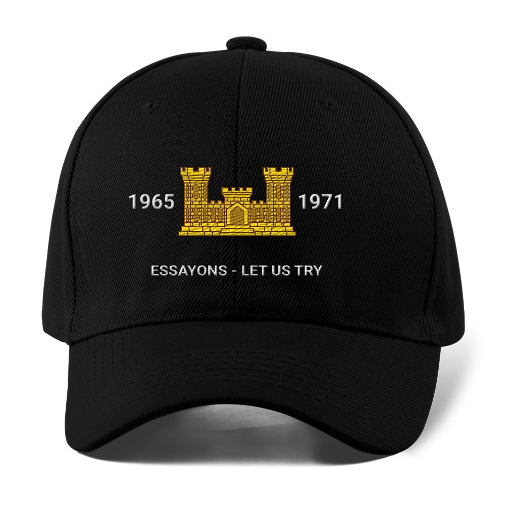 Us Army Veteran Caps, Customized Army Combat Engineer Embroidered Cap, Embroidered Dad Hat