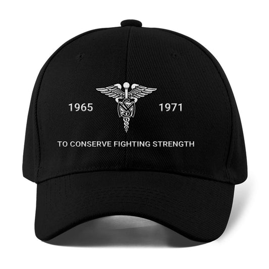 Us Army Veteran Caps, Customized Army Medical Service Embroidered Cap, Embroidered Dad Hat