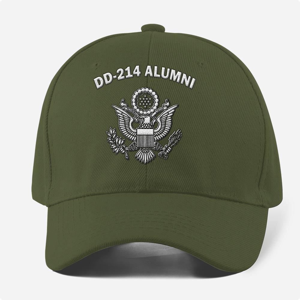 Us Army Veteran Caps, Customized  Dd 214 Alumni United States Army Embroidered Cap, Embroidered Dad Hat