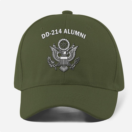 Us Army Veteran Caps, Customized  Dd 214 Alumni United States Army Embroidered Cap, Embroidered Dad Hat
