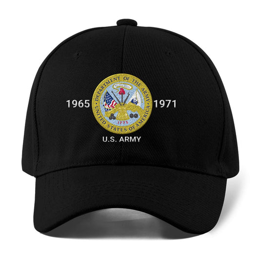 Us Army Veteran Caps, Customized Department Of The Army Embroidered Cap, Embroidered Dad Hat