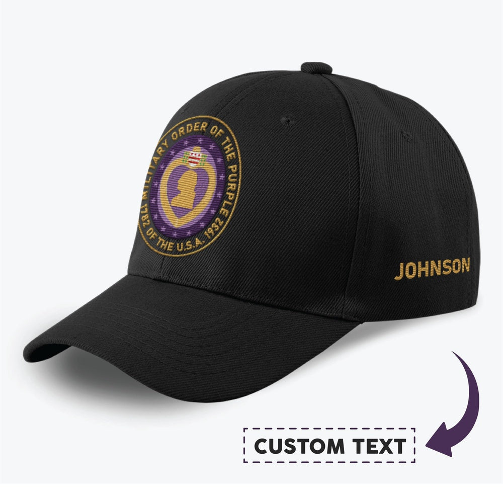 Us Army Veteran Caps, Customized  Military Order Of The Purple Heart Moph Embroidered Cap, Embroidered Dad Hat