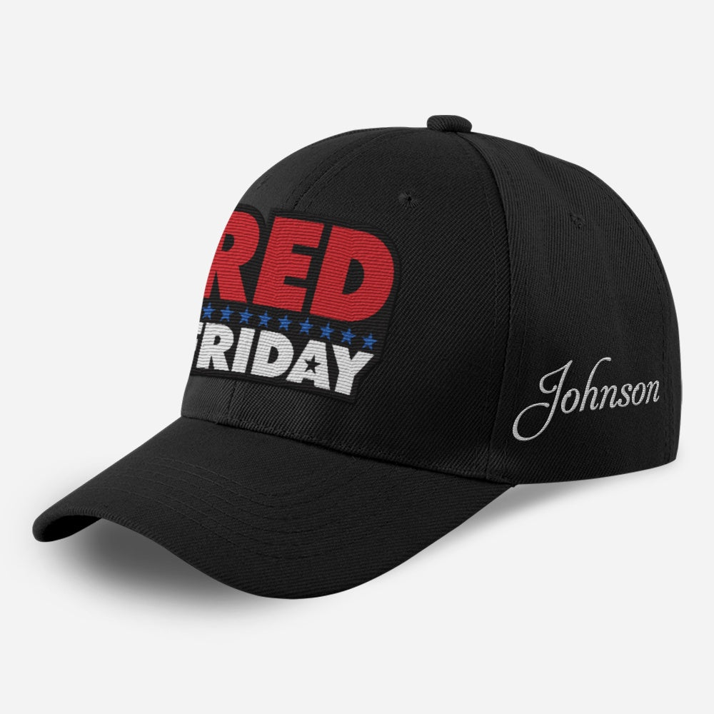Us Army Veteran Caps, Customized  Red Friday Remember Everyone Deployed Embroidered Cap, Embroidered Dad Hat