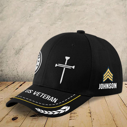 Us Army Veteran Caps, Customized  US ArmyGod Bless Us Veteran Embroidered Cap, Embroidered Dad Hat