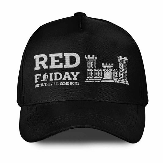 Us Army Veteran Caps, Customized  US Army Branches Red Friday Until They All Come Home Embroidered Cap, Embroidered Dad Hat