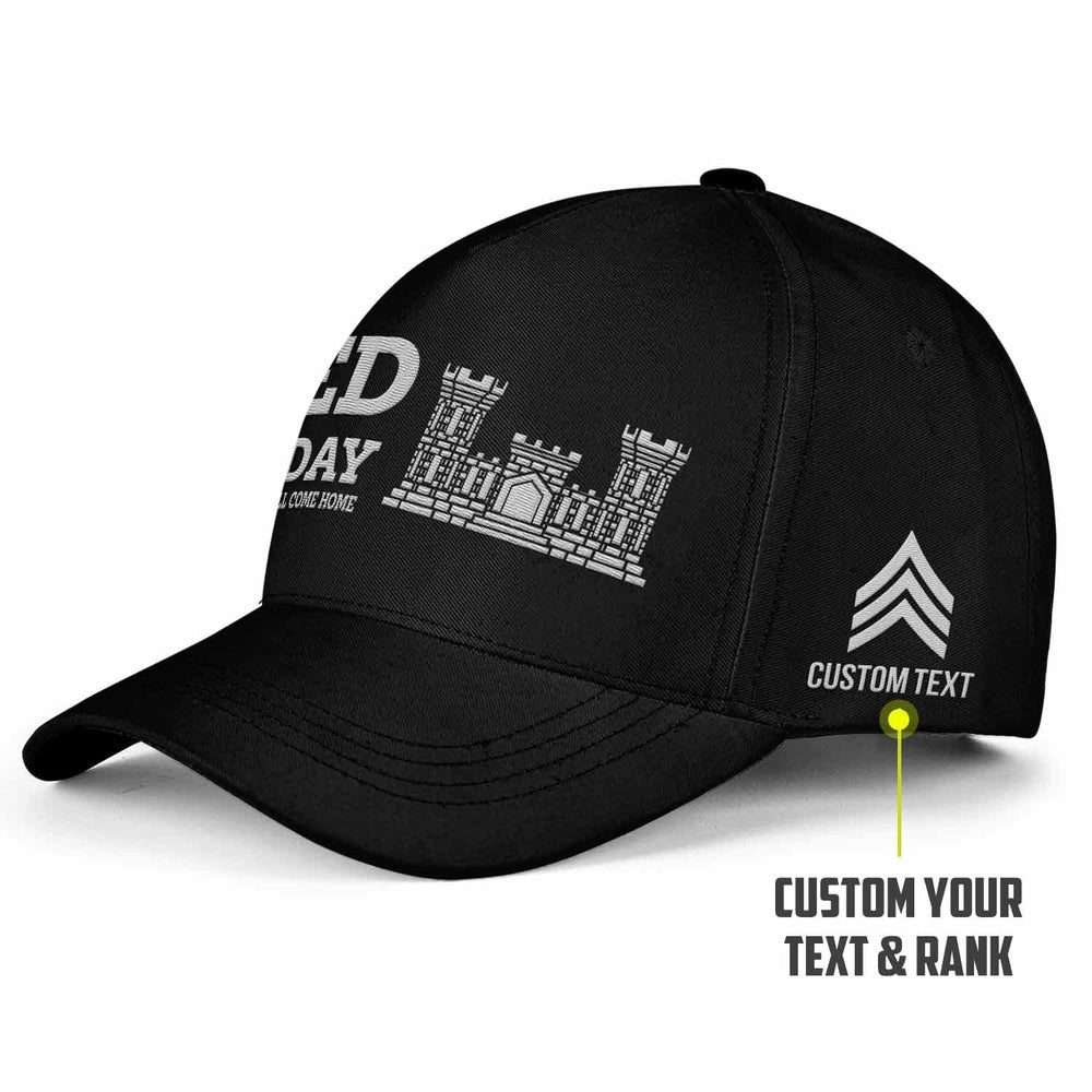 Us Army Veteran Caps, Customized  US Army Branches Red Friday Until They All Come Home Embroidered Cap, Embroidered Dad Hat