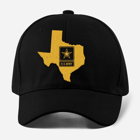 Us Army Veteran Caps, Customized  US Army Map Embroidered Cap, Embroidered Dad Hat