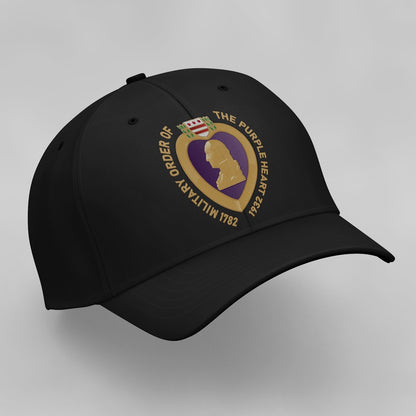 Us Army Veteran Caps, Customized  US Army Military Order Of The Purple Heart Moph Embroidered Cap, Embroidered Dad Hat