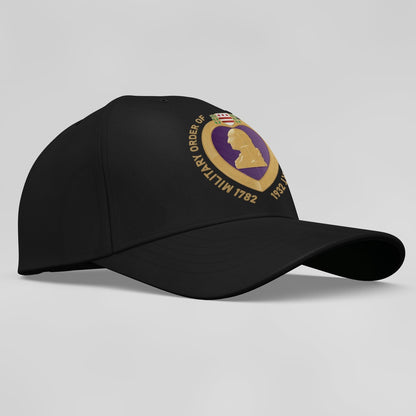 Us Army Veteran Caps, Customized  US Army Military Order Of The Purple Heart Moph Embroidered Cap, Embroidered Dad Hat