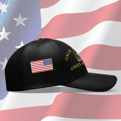 Us Army Veteran Caps, Customized  US Army Once A Soldier Always A Soldier Embroidered Cap, Embroidered Dad Hat