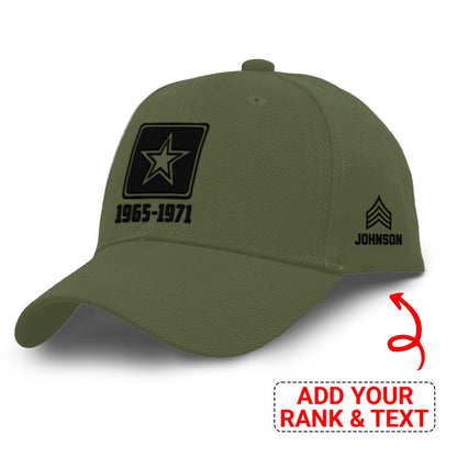 Us Army Veteran Caps, Customized  US Army Proudly Served 2 Embroidered Cap, Embroidered Dad Hat