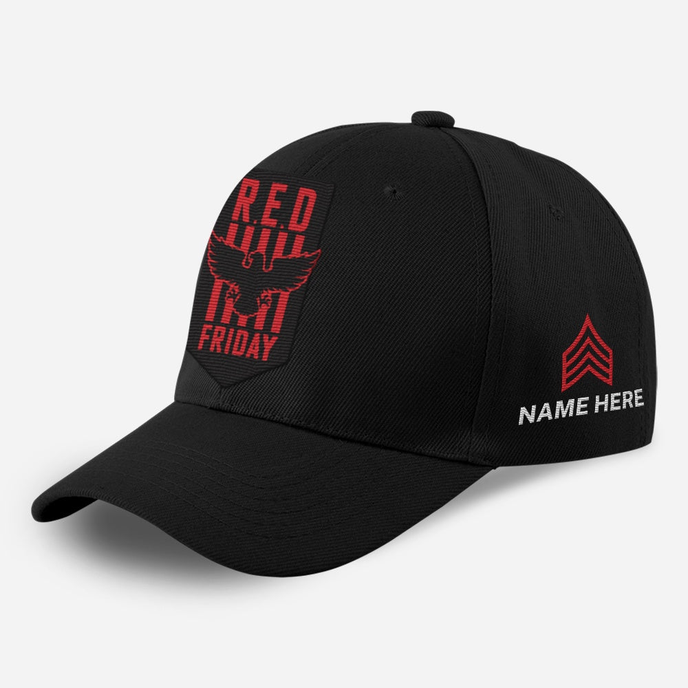 Us Army Veteran Caps, Customized  US Army Red Friday Remember Everyone Deployed Embroidered Cap, Embroidered Dad Hat
