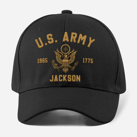 Us Army Veteran Caps, Customized  US Veteran Branches Embroidered Cap, Embroidered Dad Hat