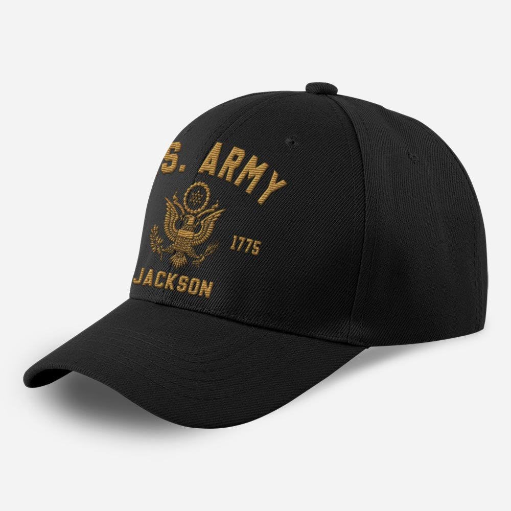 Us Army Veteran Caps, Customized  US Veteran Branches Embroidered Cap, Embroidered Dad Hat