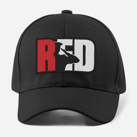 Us Army Veteran Caps, Customized  US Veteran Red Friday Remember Everyone Deployed Embroidered Cap, Embroidered Dad Hat
