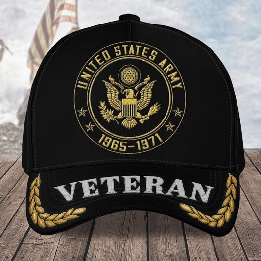 Us Army Veteran Caps, Customized  United States Army Veteran Proudly Served Logo Embroidered Cap, Embroidered Dad Hat