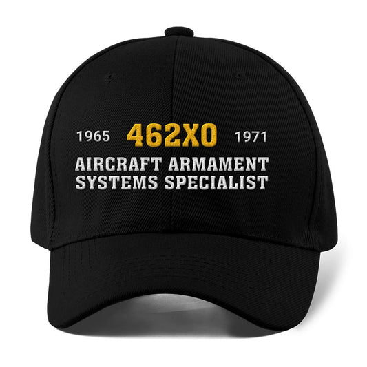 Us Army Veteran Caps, Customized Us Army 462X0 Aircraft Armament Systems Specialist Embroidered Cap, Embroidered Dad Hat