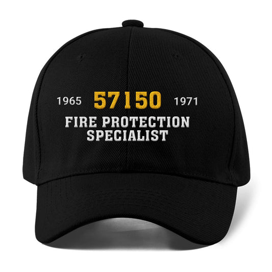 Us Army Veteran Caps, Customized Us Army 57150 Fire Protection Specialist Embroidered Cap, Embroidered Dad Hat