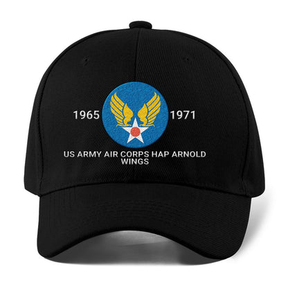 Us Army Veteran Caps, Customized Us Army Air Corps Hap Arnold Wings Embroidered Cap, Embroidered Dad Hat