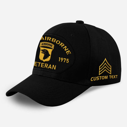 Us Army Veteran Caps, Customized  Us Army Divisions Veteran Embroidered Cap, Embroidered Dad Hat