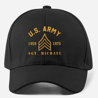 Us Army Veteran Caps, Customized  Us Army Embroidered Hat For Veteran Embroidered Cap, Embroidered Dad Hat
