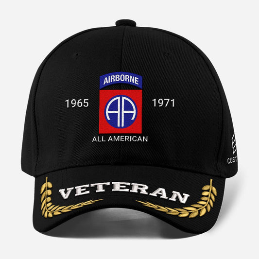 Us Army Veteran Caps, Customized  Us Veteran Army Division Proudly Served All American Embroidered Cap, Embroidered Dad Hat