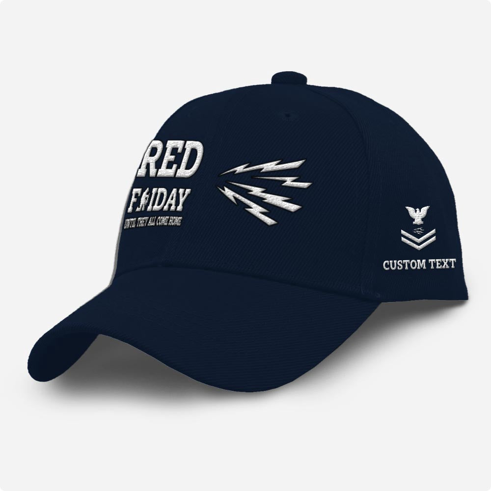 Us Veteran Navy Cap, Customized Navy Ratings Embroidered Cap, Embroidered Dad Hat