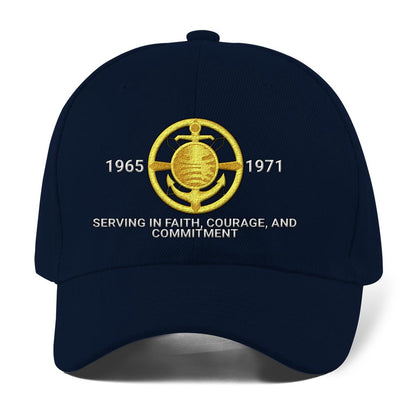 Us Veteran Navy Cap, Customized Navy Religious Program Specialist Embroidered Cap, Embroidered Dad Hat