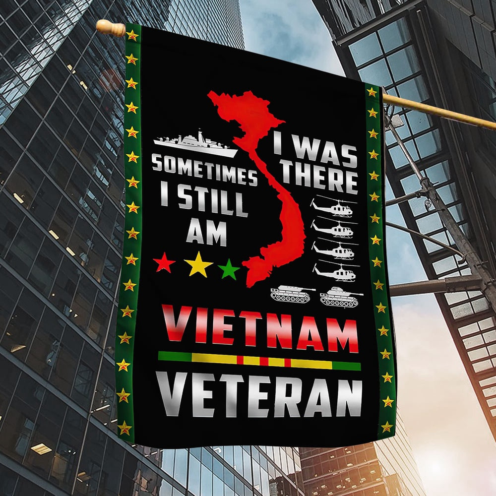 Vietnam Veteran Flags, Premium I Walked The Walk Vietnam Veteran Flag, American Flag Vietnam