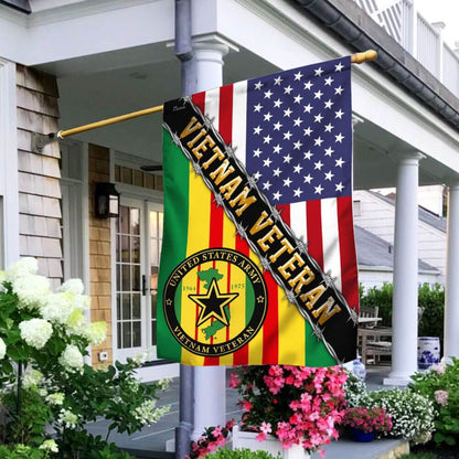 Vietnam Veteran Flags, Premium Vietnam Veteran Flag, American Flag Vietnam