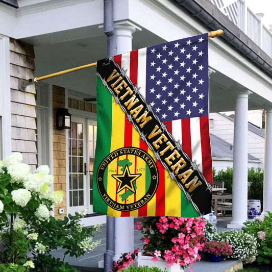 Vietnam Veteran Flags, Premium Vietnam Veteran Flag, American Flag Vietnam