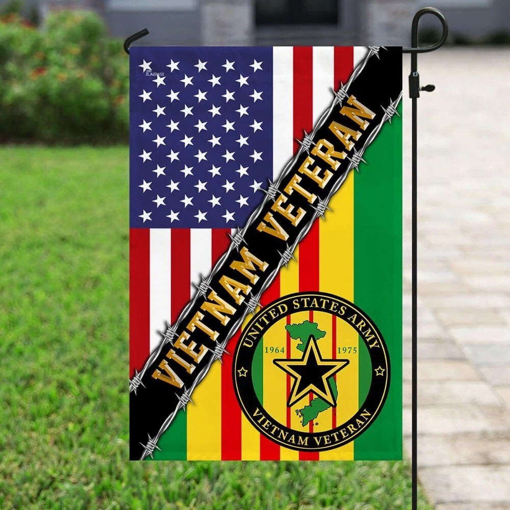 Vietnam Veteran Flags, Premium Vietnam Veteran Flag, American Flag Vietnam
