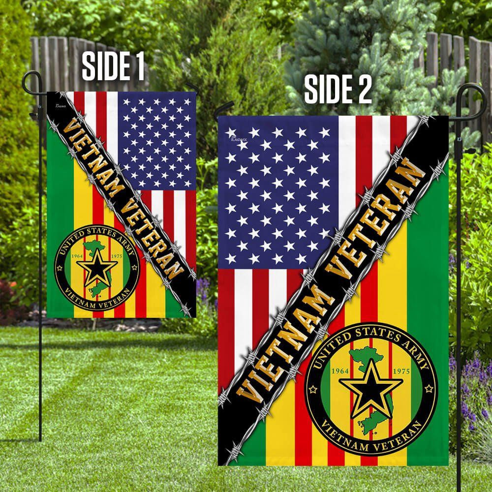Vietnam Veteran Flags, Premium Vietnam Veteran Flag, American Flag Vietnam